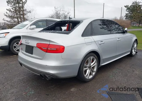 2013 Audi S4 3.0T Premium Plus из США, поврежденный, VIN WAUBGAFL8DA096954